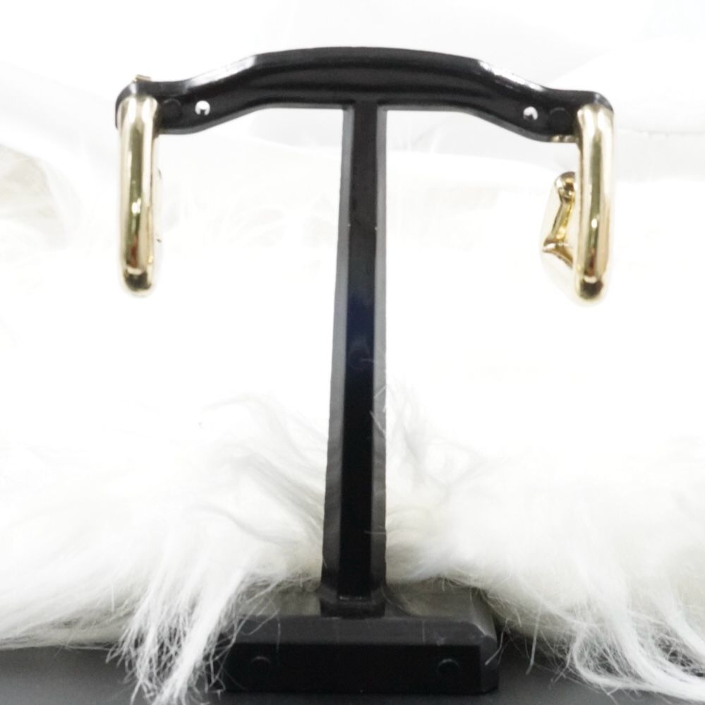 Miniatura 3 de ARETE TRIANGULO GRUESITO DORADO